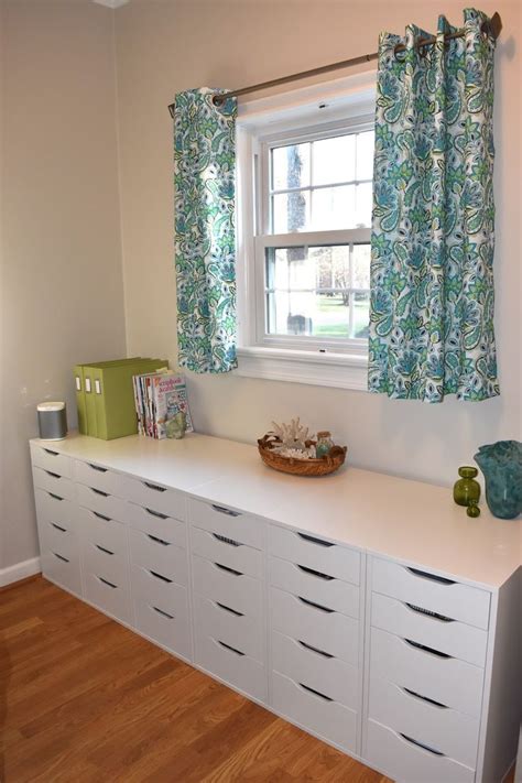 Ikea alex drawer unit with drawers can be opened and closed. Ikea Alex Drawers, Craft Room, Scrap Room Scrapbook room ...