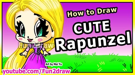 You don't need to pay an artist to cartoonize yourself. How to Draw Disney Princesses & Characters - Rapunzel from ...