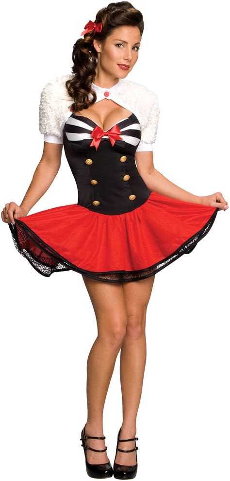 Secret Wishes Naval Pinup Adult Costume