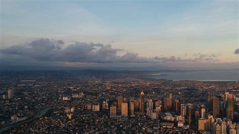 Metro Manila Aerial View Youtube
