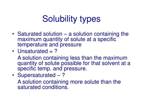 Ppt Solubility And Solubility Curves Powerpoint Presentation Free