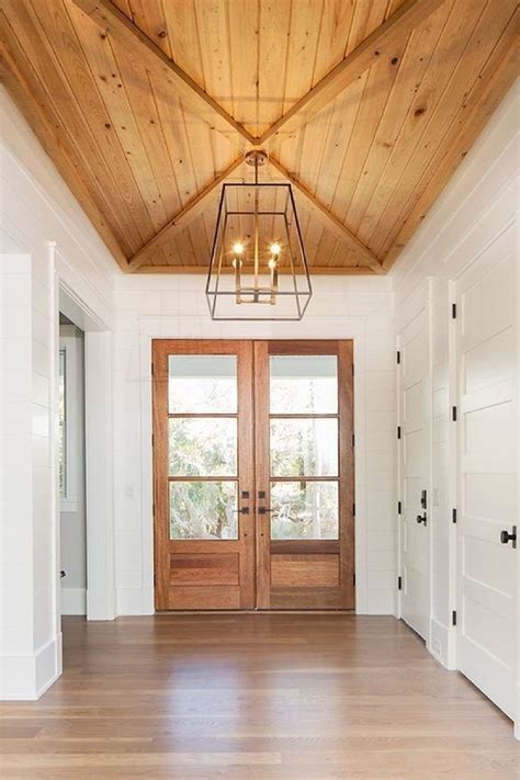 25+ Awesome Modern Foyer Ideas | Foyer lighting high ceiling, Modern