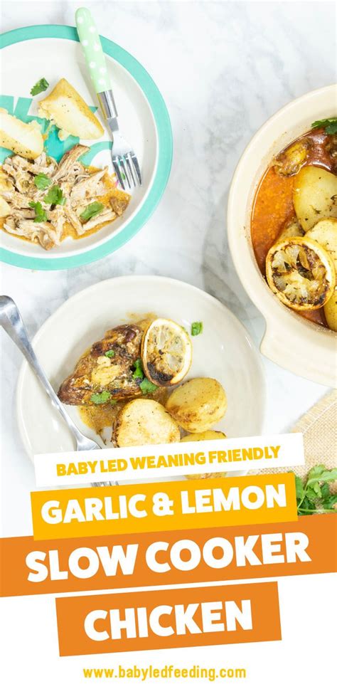 With so much information available online, it can feel overwhelming when trying to decide the best method for introducing your baby to solids. Slow Cooker Lemon and Garlic Chicken | Recipe | Slow ...