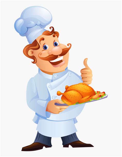 Lady Clipart Waiter Chef Images Clip Art Hd Png Download