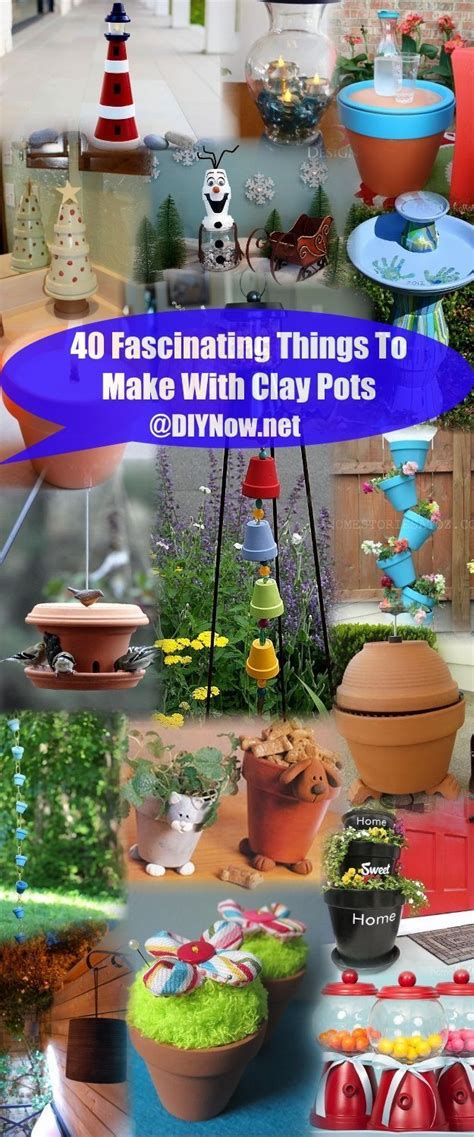 40 Fascinating Things To Make With Clay Pots Clay Pots