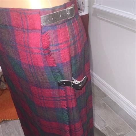 Strathmore Skirts Authentic Shetland Wool Kilt For Women Made In