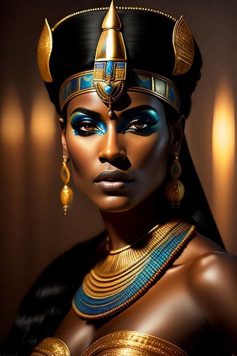 egyptian queen digital art by aimpact iq fine art america