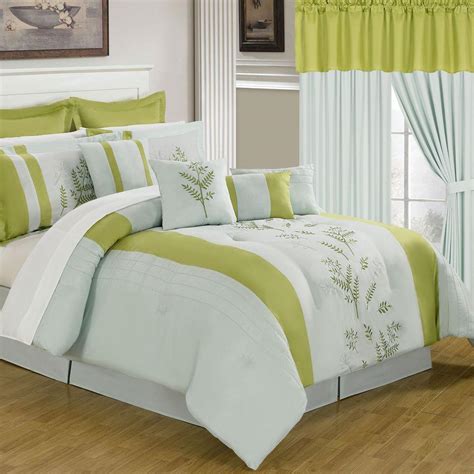 Yellow And Green Comforter Sets Twin Bedding Sets 2020