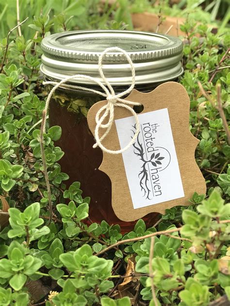Honey Infused With Thyme Benefits The Rooted Haven