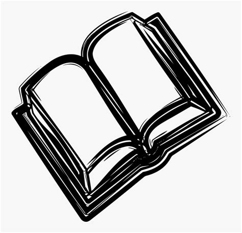 Gambar Buku Hitam Putih Kartun / Icon Animasi Buku / Kartun Buku Yang