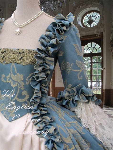 Fully Corseted Rococo Colonial Georgian 18thc Marie Antoinette Day Court Gown Dress Aliexpress