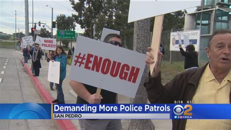 San Pedro Residents Fed Up With Crime Demand More Police Patrols Youtube