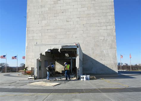 Washington Monument still closed, but there’s already a big change