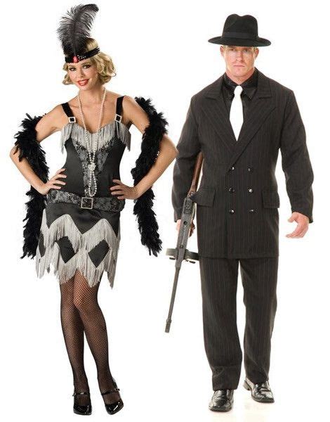 gangster and flapper costumes cute couple halloween costumes clever halloween costumes