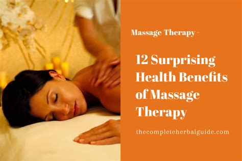 12 Surprising Health Benefits Of Massage Therapy Thrive Global