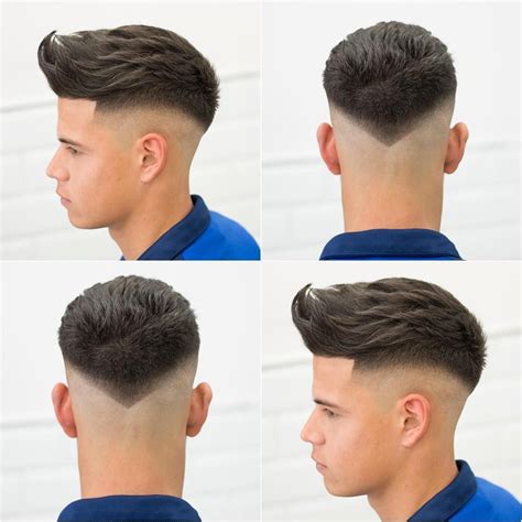 Es un estilo de corte fresco y acorde de los años. Corte De Pelo Hombre En V | FormatoAPA.com: Reglas y ...