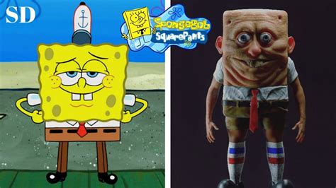 spongebob squarepants characters in real life