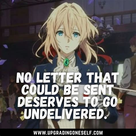 Top 15 Heart Touching Quotes From The Violet Evergarden Series