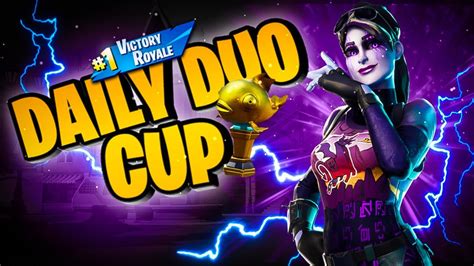 Dominating Daily Duo Cup Fortnite Gameplay Youtube