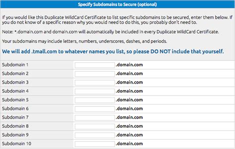 Let's encrypt wildcard ssl die kostenlose alternative! Combining Wildcard Certificates And SANs | DigiCert.com