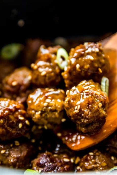 Meatballs are a common meal in many countries. Honey Garlic Crockpot Meatballs | Savory Nothings