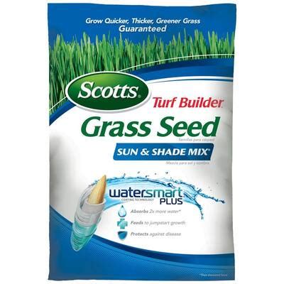 Scotts Turf Builder Lb Grass Seed Sun And Shade Mix The
