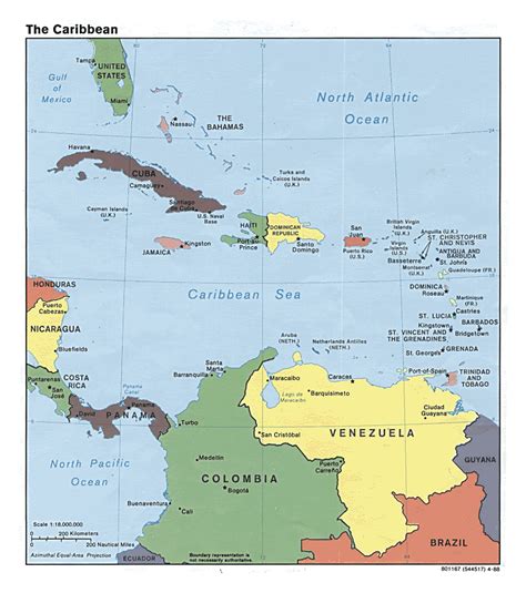 Political Map Of Caribbean Images And Photos Finder