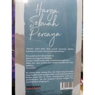 Postingan kali ini saya akan quotes tulisan bang… Buku Novel Harga Sebuah Percaya Karya Tere Liye | Shopee ...