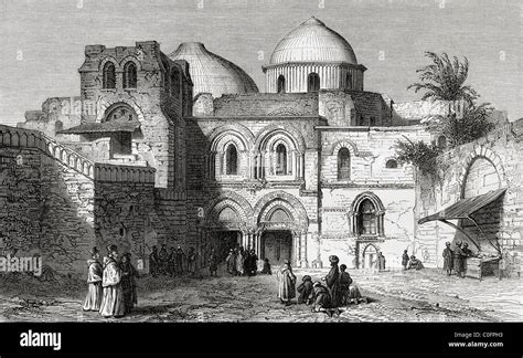 The Church Of The Holy Sepulchre In The Old City Of Jerusalem