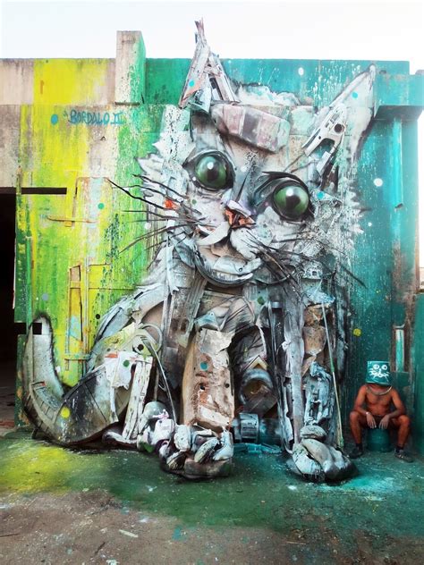 Murals From Trash By Bordalo Ii Amusing Planet