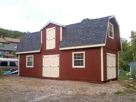 2 Story Sheds For Maximized Space Double The Storage Space Today