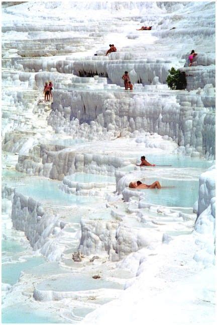 Natural Rock Pools Of Pamukkale Turkey Oh The Places Youll Go Places