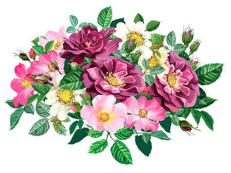 Rose Bouquet Clİpart Transparent Joy Design Studio