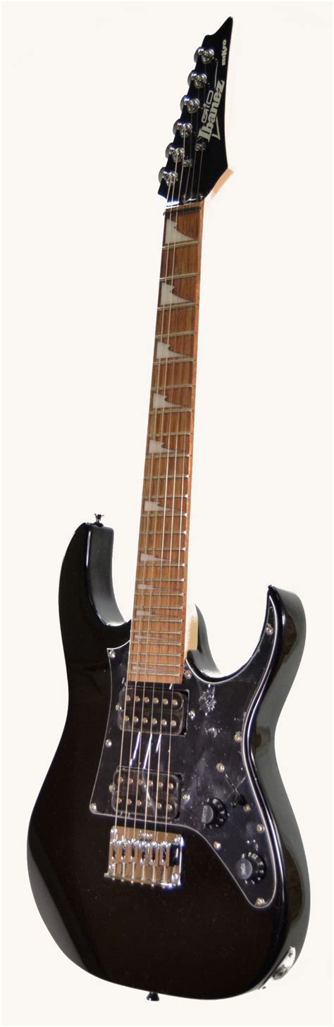 Ibanez Grgm21 Bkn Gio Mikro 3 4 Size Electric Guitar Black Sparkle Finish The Guitar Hangar