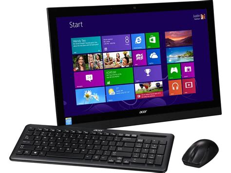 Aimed at casual household users. Refurbished: Acer All-in-One Computer Aspire Z1 AZ1-621G ...