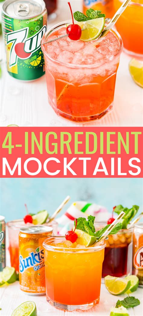 Pin By Debbie Mcclimon On Beverages In 2020 Easy Mocktail Recipes
