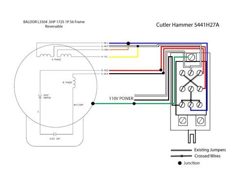 Baldor 5hp Single Phase Motor Wiring Diagram - Wiring Diagram
