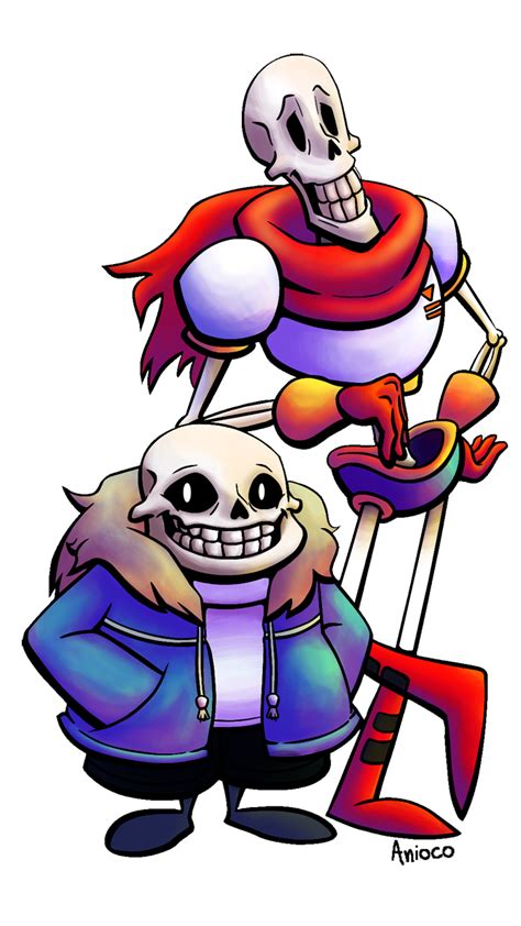 Sans And Papyrus By Anioco On Newgrounds