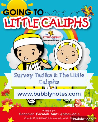 Орландо блум, билли айлиш, ариана гранде и др. Survey Tadika 1: The Little Caliphs - Bubblynotes ...
