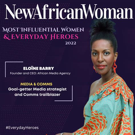 eloïne barry named most influential woman of 2022 by new african woman magazine prime business