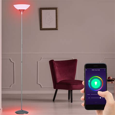 Bundle Smart Home Floor Lamp Ceiling Floodlights App And Voice