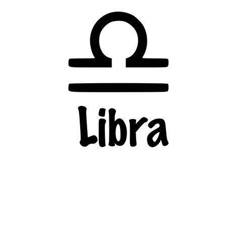 Libra Zodiac Sign Instant Download Svg Png Eps Dxf  Etsy