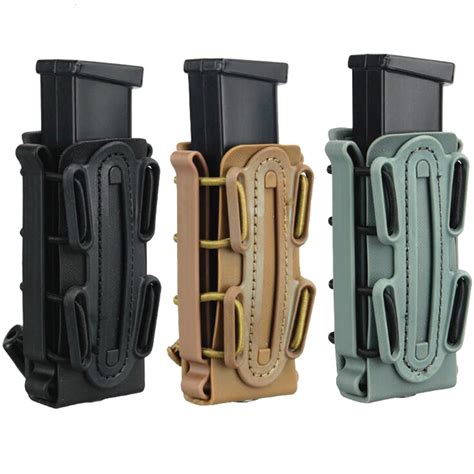 2018 New 9mm Molle Pistol Mag Militaire Magazine Pouch Emersongear