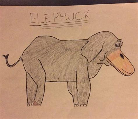 My Cousin Was Asked To Combine Two Animals Into One For Biology Class