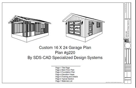 Shed Plans 16x24 How To Build Diy Blueprints Pdf Download 12x16 12x24