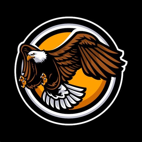 Premium Vector Eagle Logo For A Sport Team