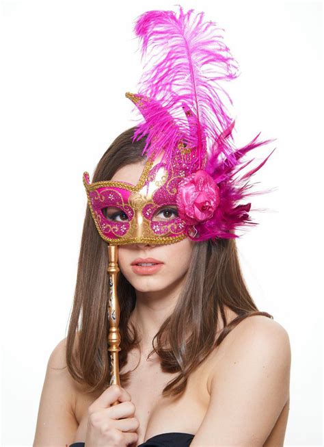 Find the perfect masquerade mask stock photos and editorial news pictures from getty images. Handheld Swan Masquerade Mask With Feathers in 12 colors