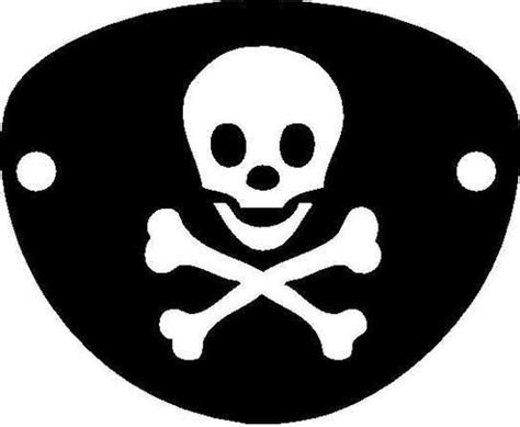 pirate patch template - Google Search | Pirate eye patches ...