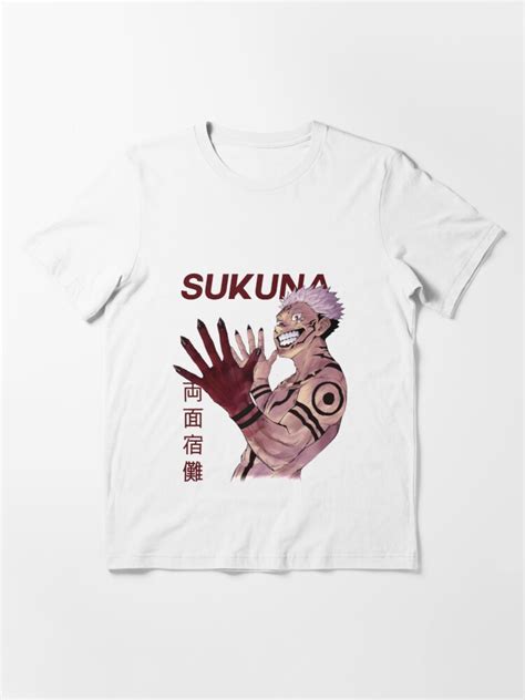 Jujutsu Kaisen Sukuna Ryoumen Essential T Shirt By Animeheros T Shirt Tshirt Colors