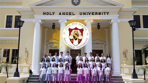 holy angel university youtube